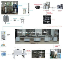 2000bottle/Hour Mineral Water Production Line